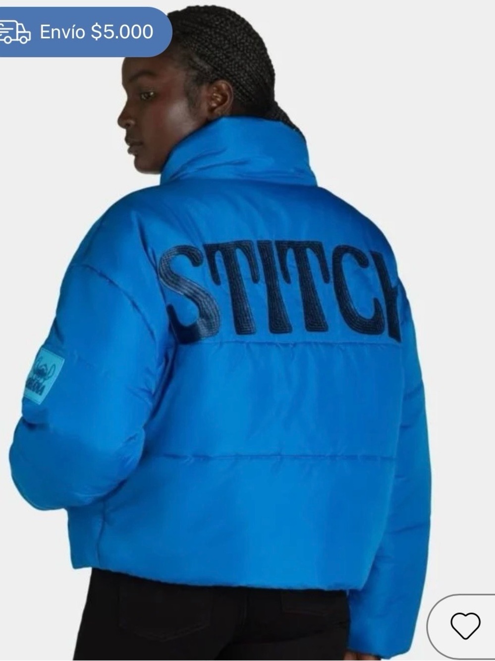Disney Lilo & Stitch Women’s Puffer Jacket,